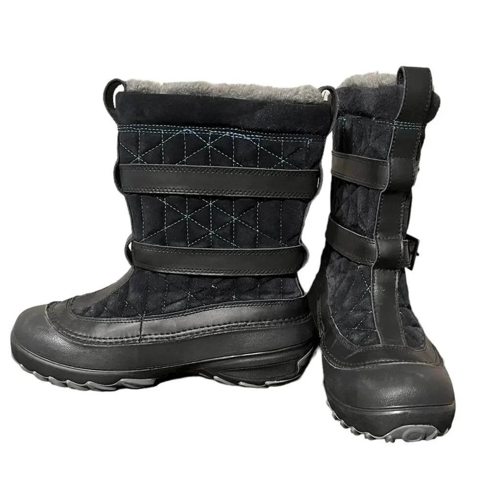 COLUMBIA Flurry II Omni-Heat Techlite Winter Slip-On Boots Women's‎ Size 8